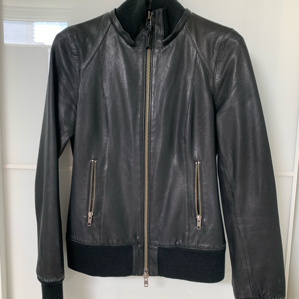 Limited edition Mackage Aritzia leather jacket
